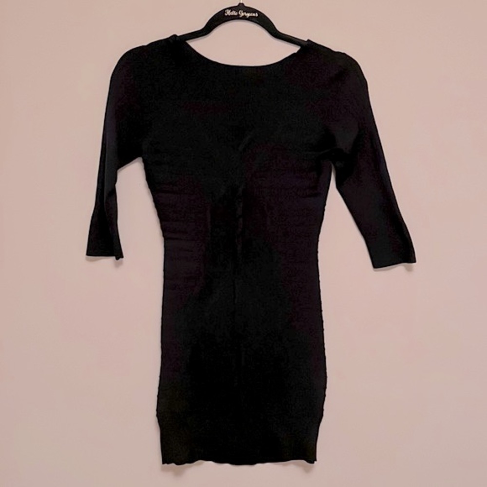 Arden B Black Bodycon Dress Size S